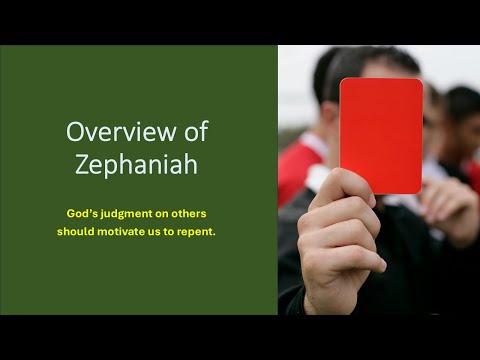 Overview of Zephaniah