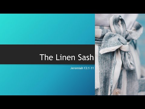 The Linen Sash