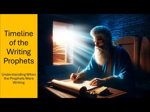 Timeline of the Writing Prophets